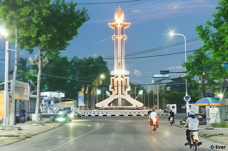 Khu dân cư tại xã Châu Thành được định hướng phát triển theo mô hình nông thôn mới nâng cao gắn với đô thị hóa.