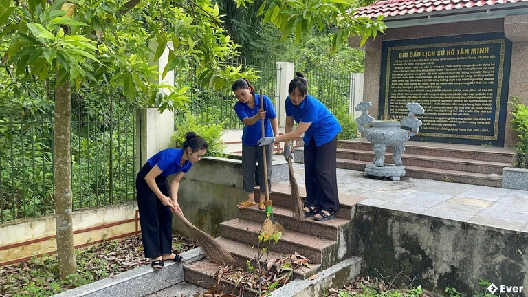 Khu di tích tại xã Thanh Mai