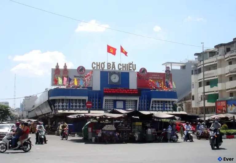 Khu vực chợ Bà Chiểu thuộc phường Gia Định