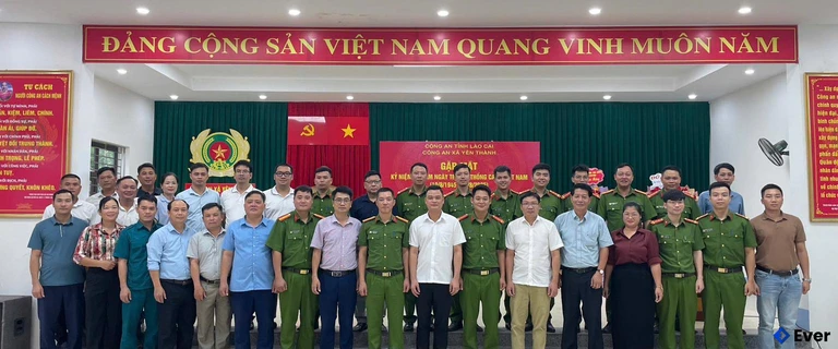 Kỷ niệm 80 năm ngày truyền thống Công an nhân dân tại xã Yên Thành