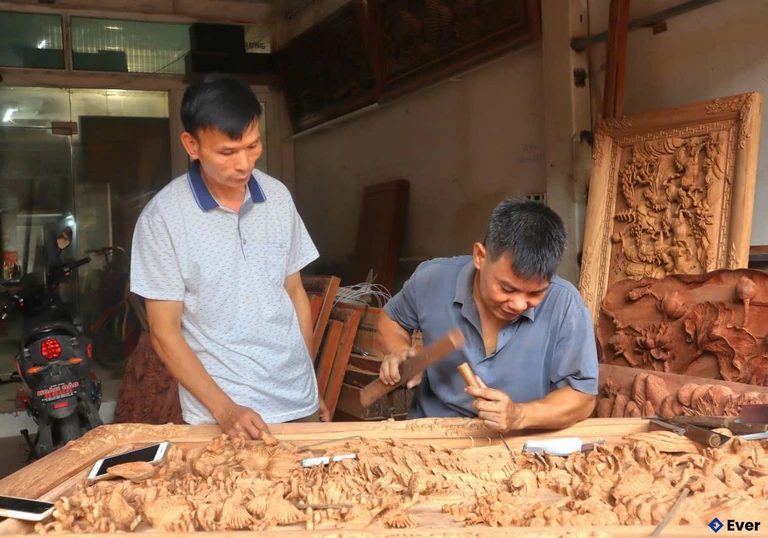 Làng nghề Canh Nậu, Thạch Thất vẫn đang lưu giữ nét tinh hoa nghề mộc