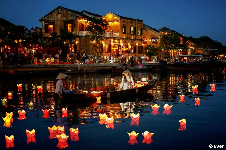 Lễ hội thả đèn hoa Hội An