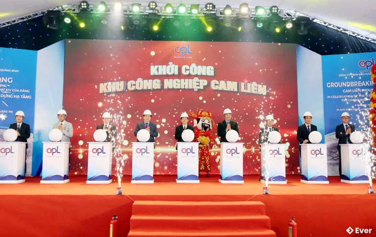 Lễ khởi công Dự án Khu công nghiệp Cam Liên tại xã Cam Hồng