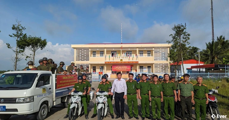 Lễ ra quân tại xã Mỹ Hương, thành phố Cần Thơ