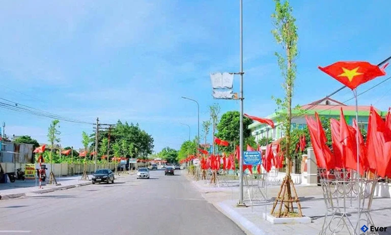 Một góc cảnh quan phường Quang Trung