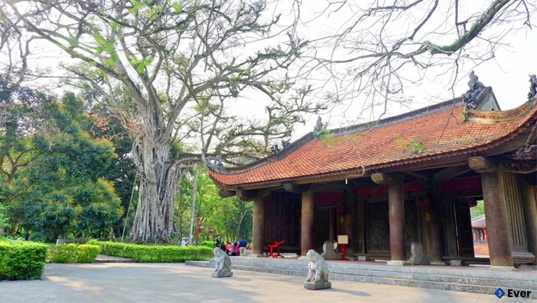 Một góc của Di tích lịch sử Quốc Gia Lam Kinh