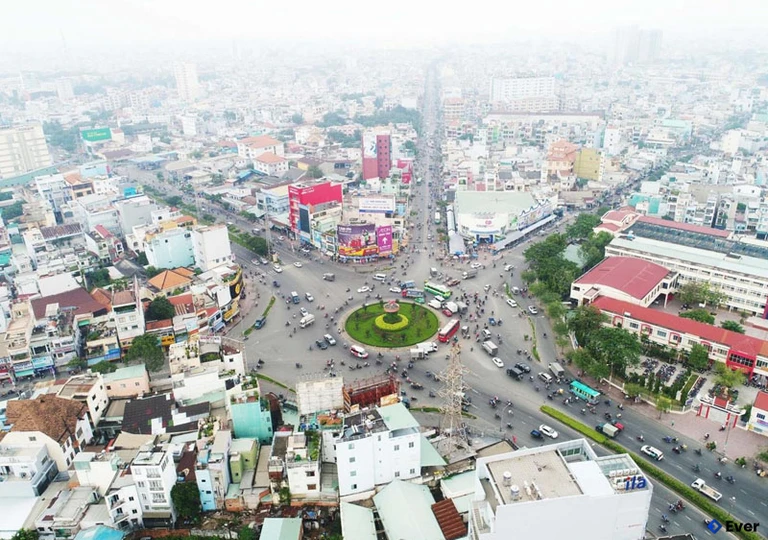 Một góc quận Gò Vấp
