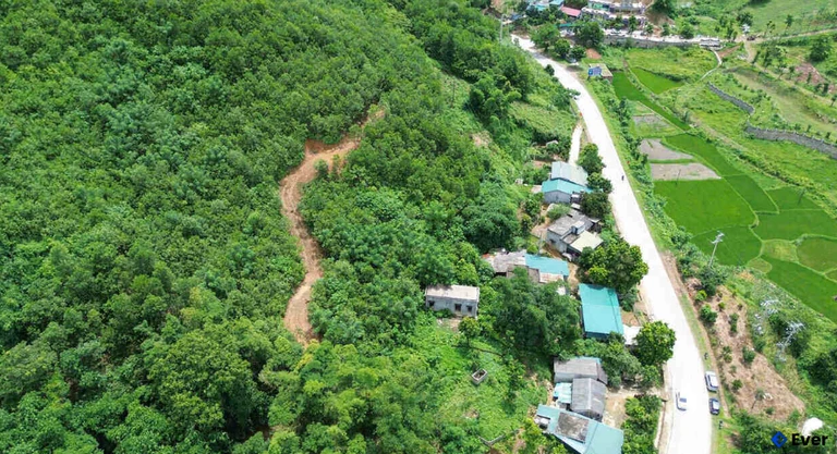 Một góc xã Dũng Tiến ngày nay sau thời điểm sáp nhập ngày 01/07/2025