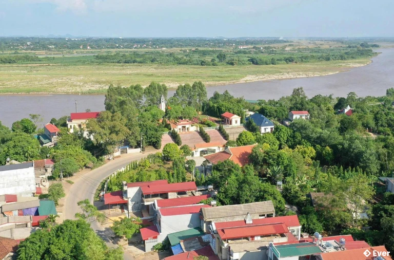 Một góc xã Phú Khê