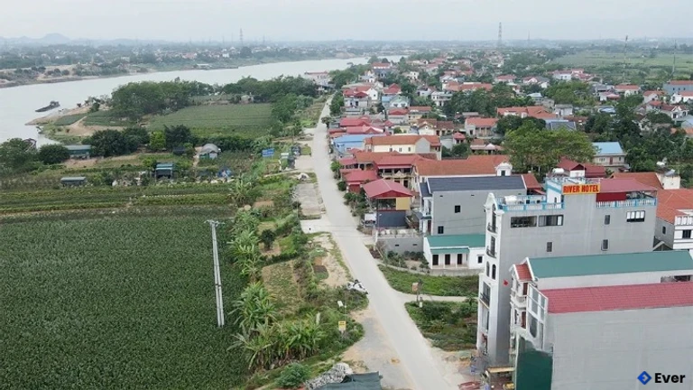 Một góc xã Sông Lô hôm nay