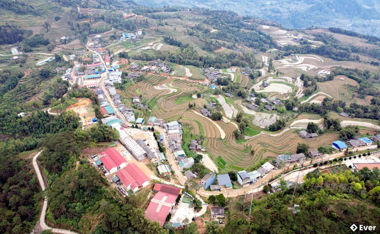 Một góc xã Trung Thịnh hôm nay