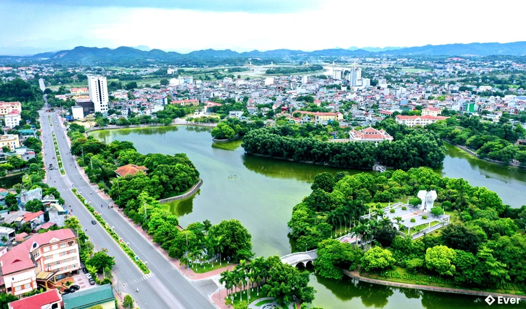 Một phần diện mạo của Thành phố Tuyên Quang ngày nay