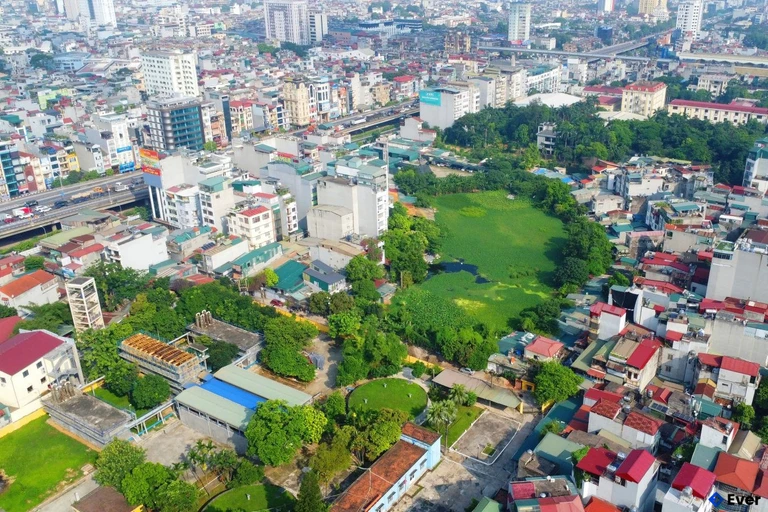 Một phần diện mạo phường Khương Đình sau sáp nhập