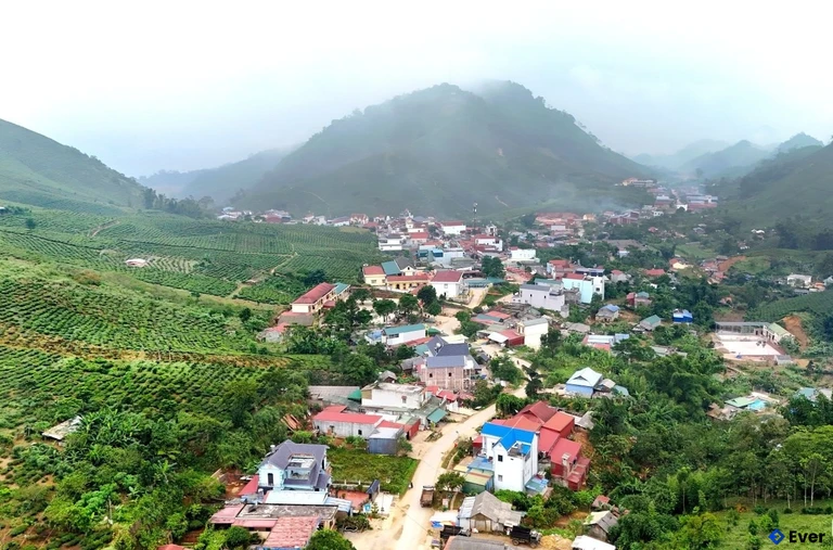 Một phần diện mạo xã Tô Múa sau sáp nhập