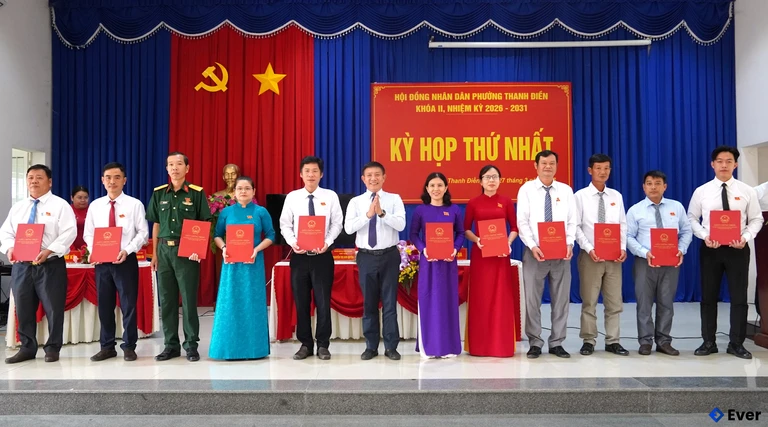 NhãnPhường Thanh Điền tổ chức kỳ họp thứ nhất, năm 2026