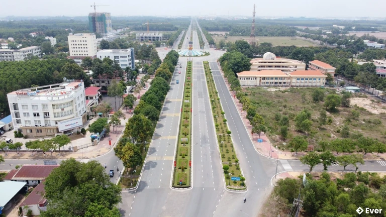 Phát triển hạ tầng giao thông và đô thị được xem là khâu đột phá tại xã Nhơn Trạch