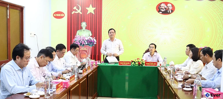 Phiên họp tại trụ sở hành chính xã Phong Nẫm