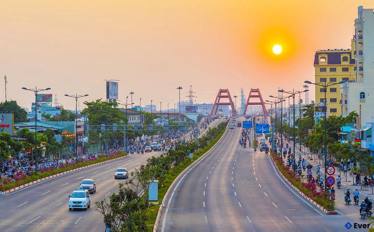 Phường Bình Lợi Trung với lợi thế sở hữu những cây cầu quan trọng đang khẳng định vị thế kết nối liên vùng