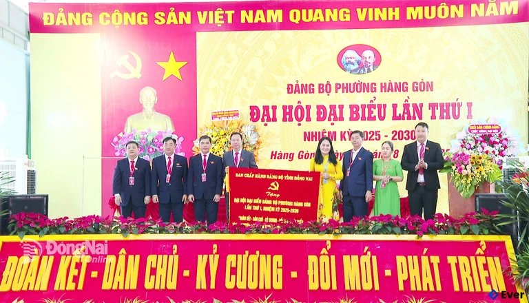 Phường Hàng Gòn tổ chức đại hội đại biểu lần thứ I, nhiệm kỳ 2025 - 2030