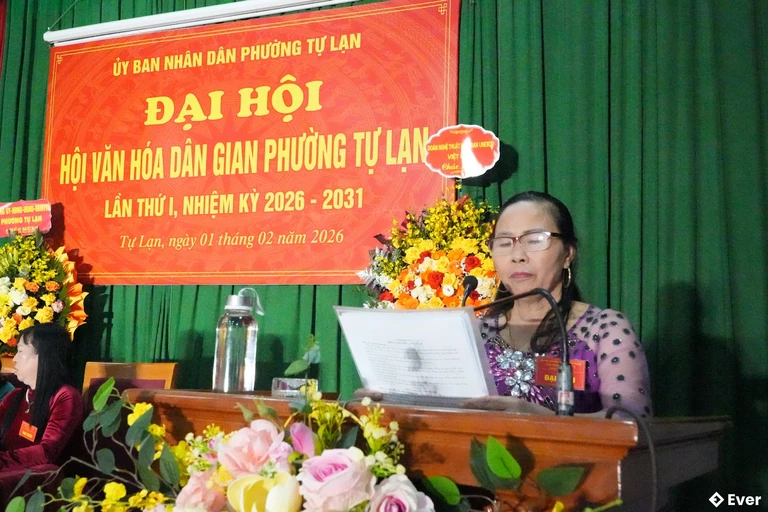 Phường Tự Lạn tổ chức đại hội văn hóa dân gian nhiệm kỳ 2026 - 2031