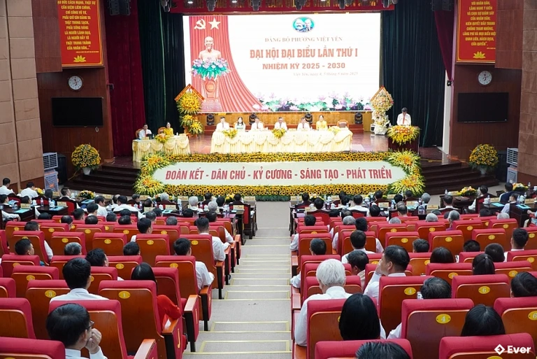 Phường Việt Yên tổ chức đại hội đại biểu lần thứ 1, nhiệm kỳ 2025 - 2030