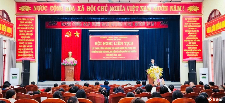 Phường Yên Dũng tổ chức hội nghị liên tịch nhiệm kỳ 2026 -2031