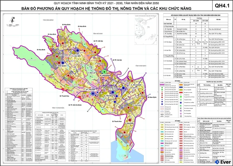 Quản đồ quy hoạch Tỉnh Ninh Bình
