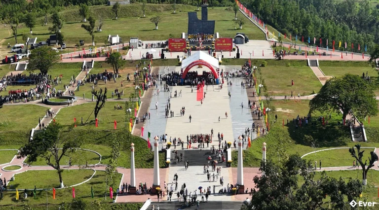 Quang cảnh Khu di tích lịch sử Chiến thắng Đèo Nhông - Dương Liễu.