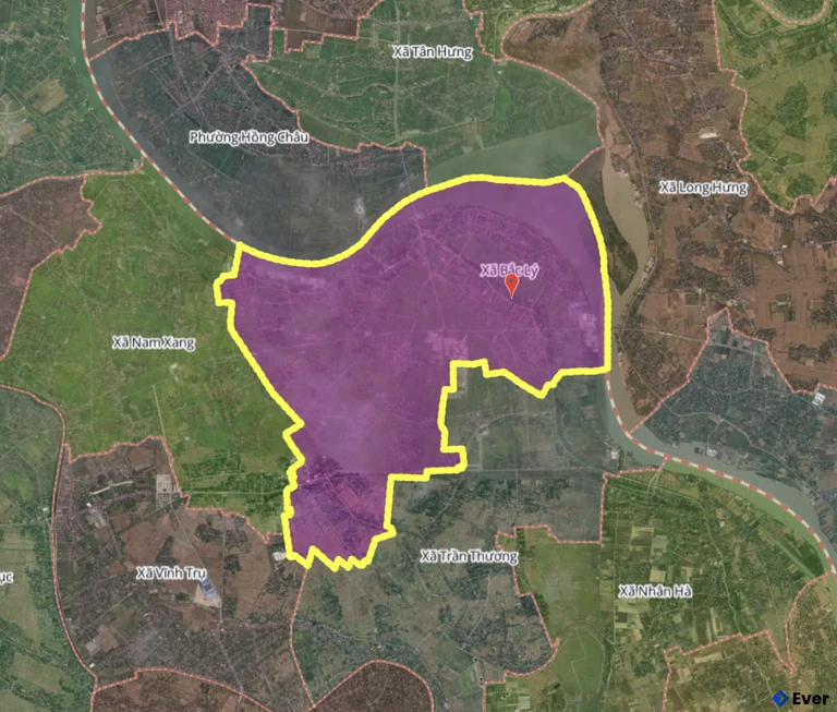 Ranh giới hành chính xã Bắc Lý