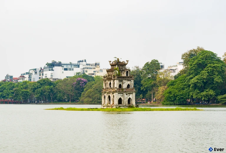 Tháp Rùa Hồ Gươm - Biểu tượng thiêng liêng của Thủ đô Hà Nội