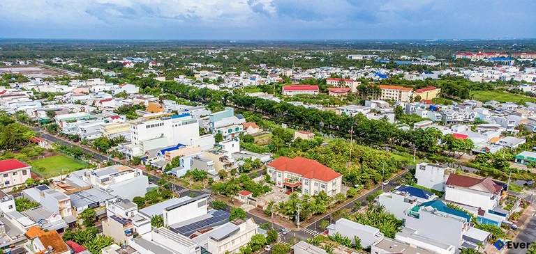 Toàn cảnh phường An Xuyên từ trên cao