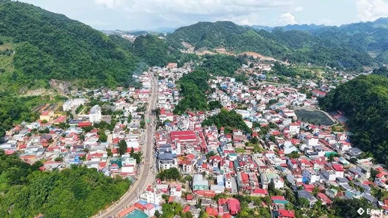 Toàn cảnh trung tâm phường Mộc Sơn