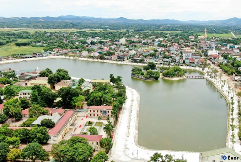 Toàn cảnh xã Hương Khê