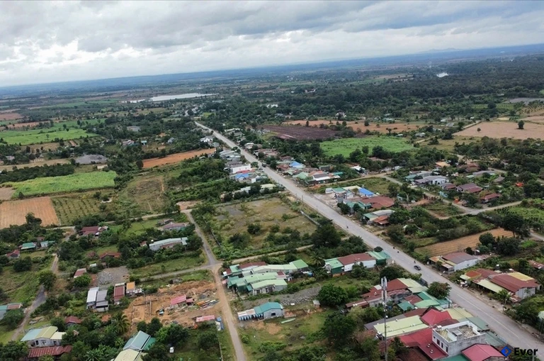 Toàn cảnh xã Ia Rvê sau sáp nhập