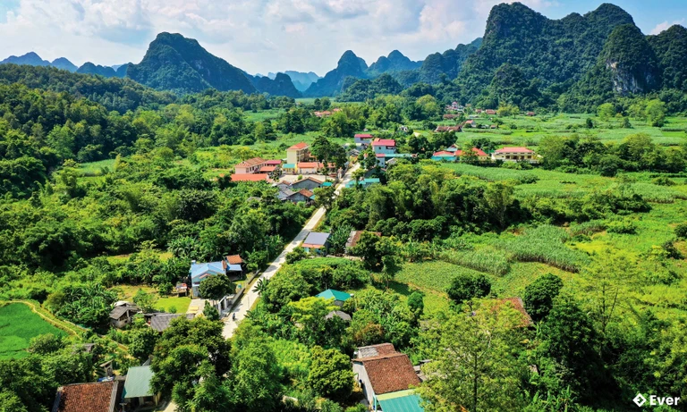 Tổng quan xã Hạnh Phúc sau sáp nhập