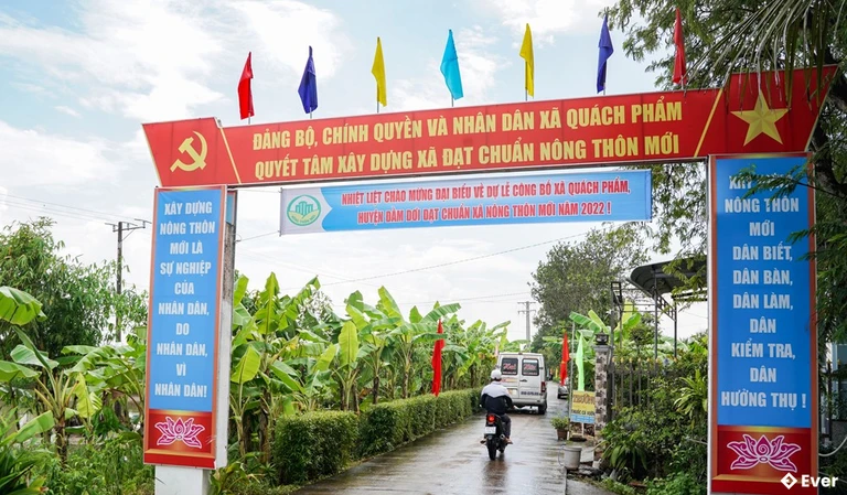 Tổng quan xã Quách Phẩm sau sáp nhập