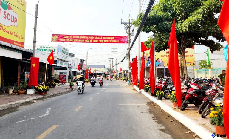 Tổng quan xã Trung Hưng sau sáp nhập