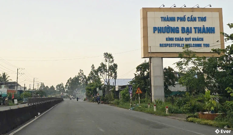 Tổng qunan phường Đại Thành sau sáp nhập