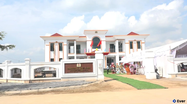 Trụ sở công an xã Bạch Đằng, tỉnh Cao Bằng