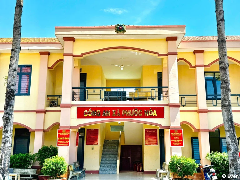 Trụ sở công an xã Phước Hòa