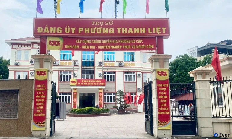 Trụ sở Đảng ủy phường Thanh Liệt