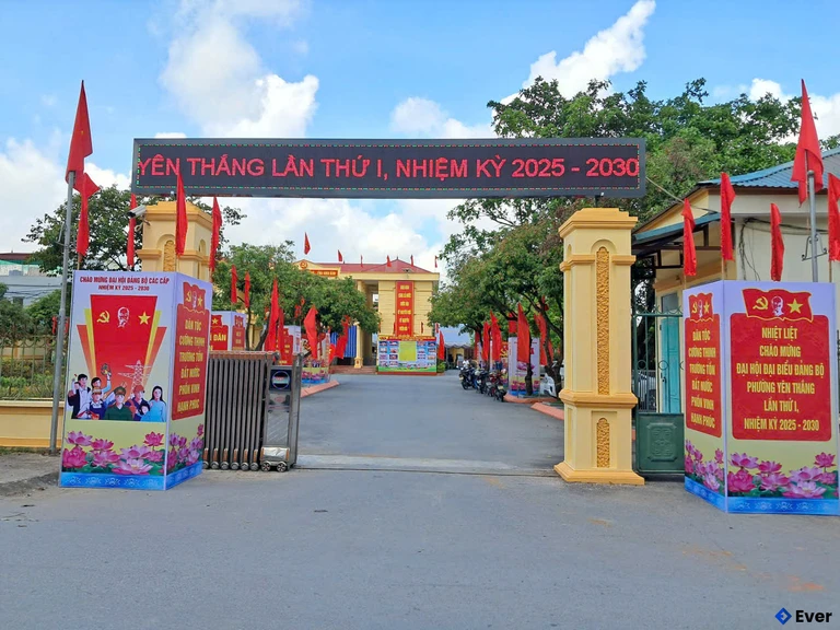 Trụ sở Đảng Ủy phường Yên Thắng, tỉnh Ninh Bình