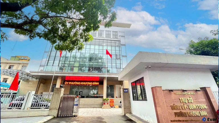 Trụ sở Đảng uỷ - Uỷ ban MTTQ Việt Nam phường Khương Đình mới