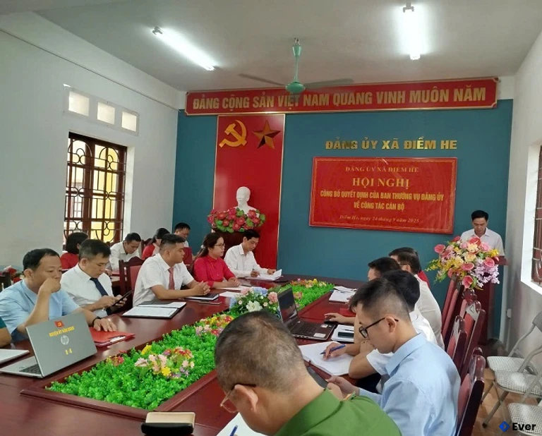Trụ sở Đảng ủy xã Điềm He