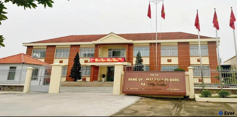 Trụ sở đảng ủy xã Long Cang, tỉnh Tây Ninh sau sáp nhập