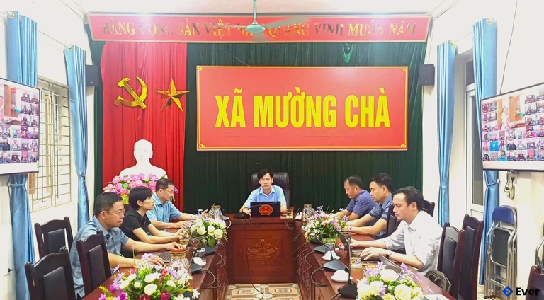 Trụ sở hành chính của xã Mường Chà