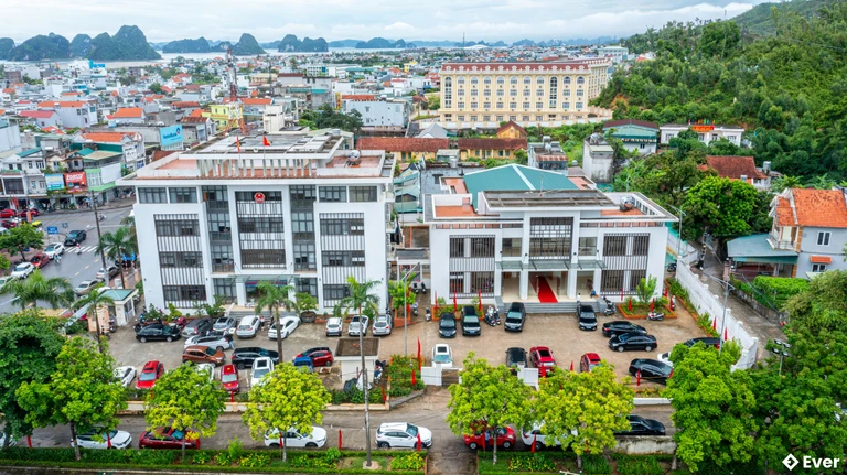 Trụ sở hành chính đặc khu Vân Đồn sau sáp nhập