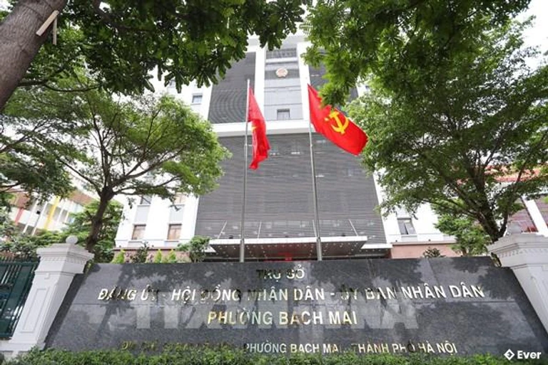 Trụ sở hành chính phường Bạch Mai