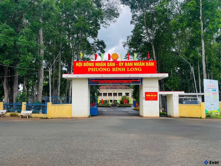 Trụ sở hành chính phường Bình Long sau sáp nhập