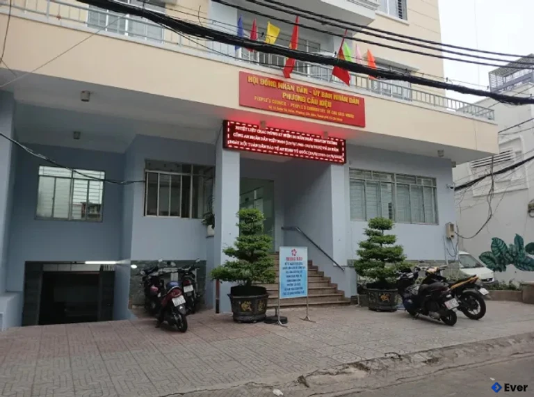 Trụ sở hành chính phường Cầu Kiệu sau sáp nhập